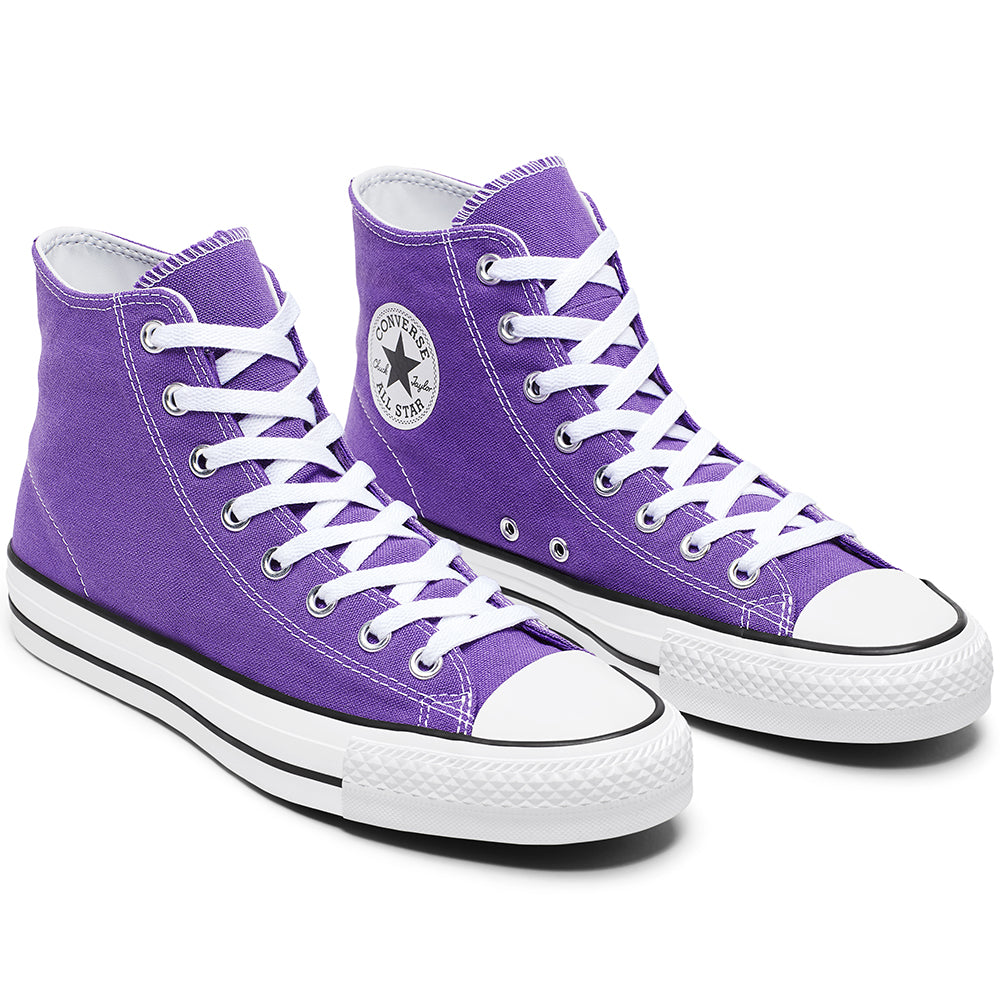 converse ctas pro electric purple shoes