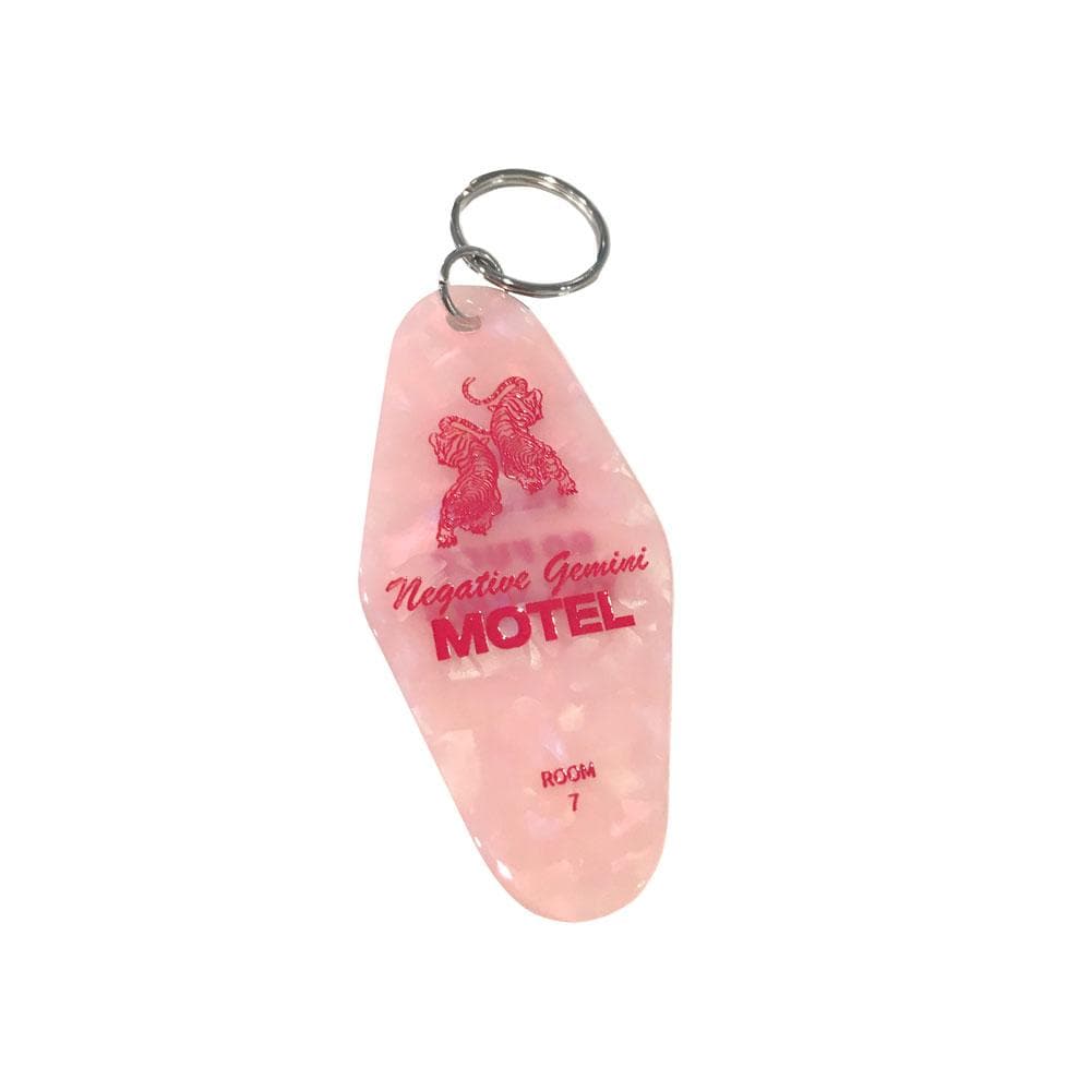 Negative Gemini Motel Keychain - karakreativ