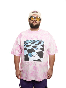FM Skyline Marble Madness CGI Expo Tee - Pink Dye - SS22 (Made in U.S.A.)