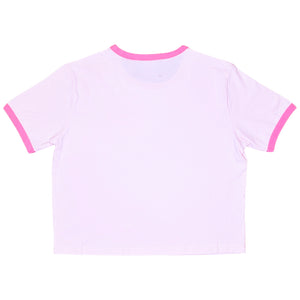 Pink Ringer Logo Baby Tee