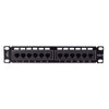 12-port UTP Category 6 Patch Panel Monolyth 3002001