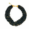 Ladies'Necklace Lola Casademunt Black Braiding