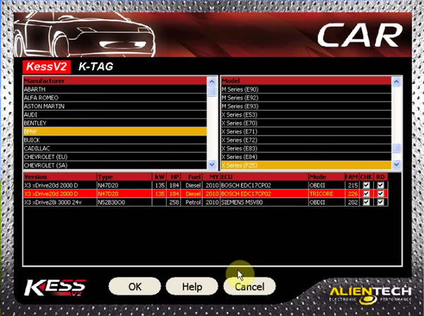 KTAG K-TAG V2.25 Firmware V7.020 ECU Programming Tool Master