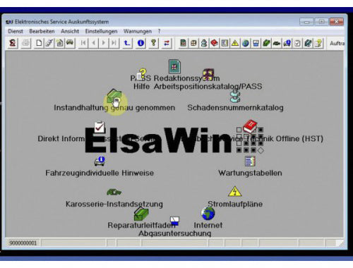 ELSAWIN 6.0 software