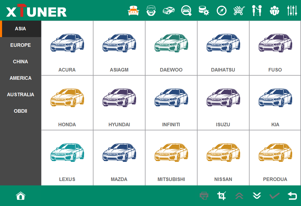 Xtuner E3 support Asian car list