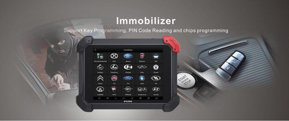 XTOOL PS90 GDS Bluetooth Automotive Diagnostic