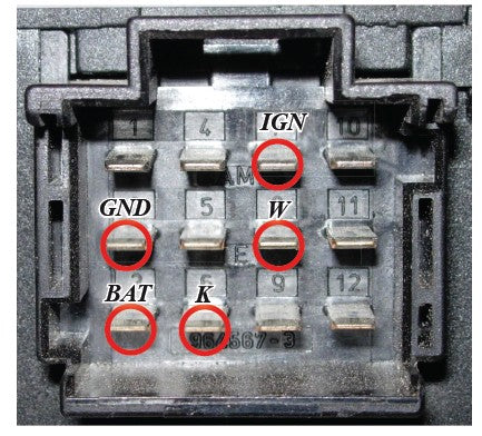 VW LT 35 Immobilizer Box Side