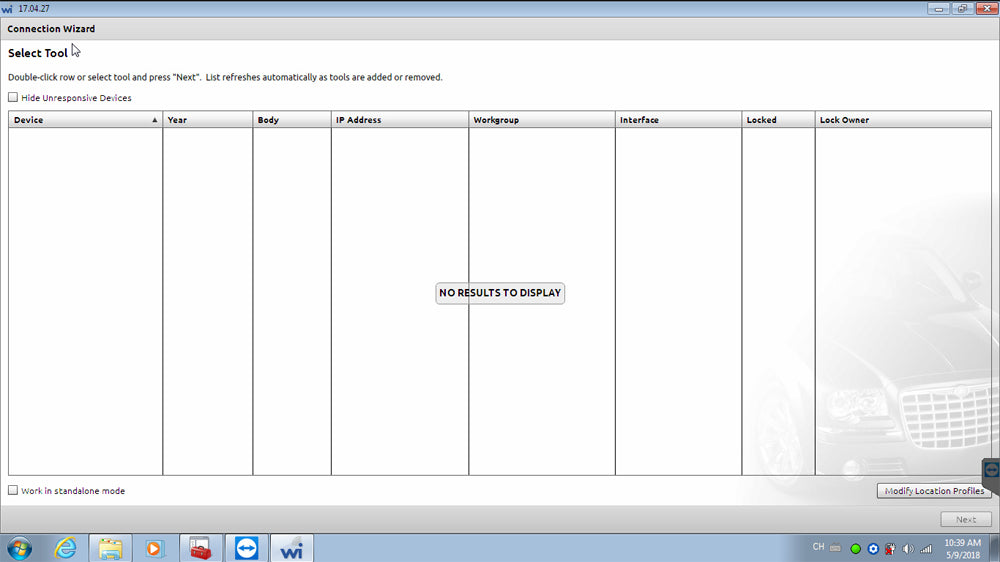 wiTECH 2 Software V17.04.27