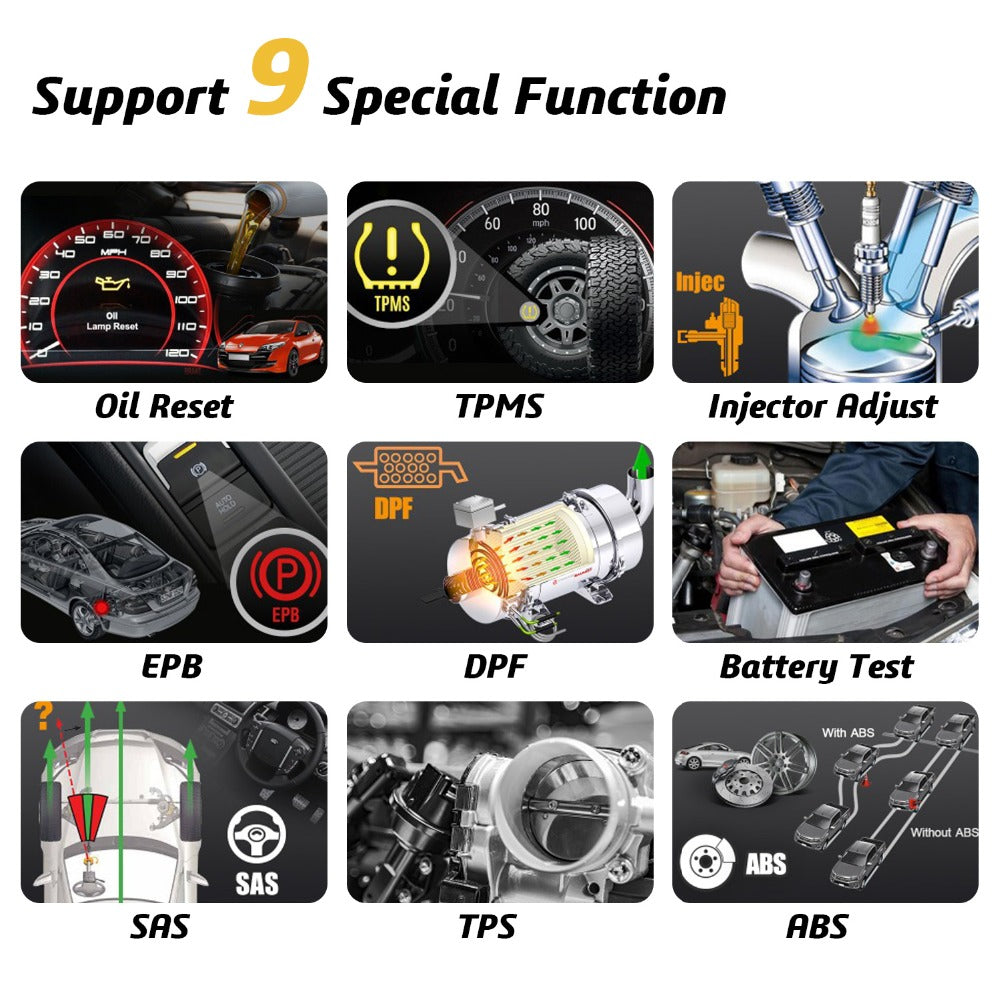 nexzdas nd201 reset functions