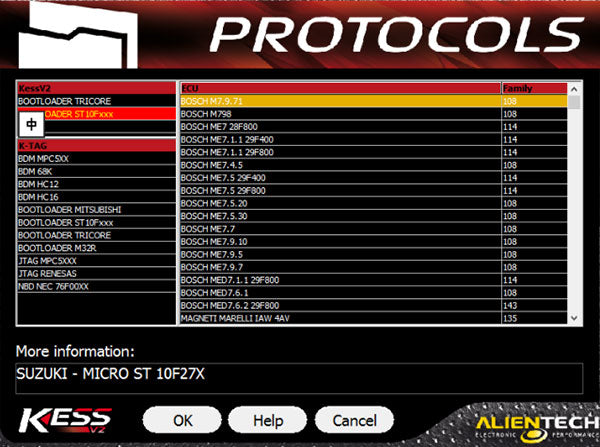 What new protocols added with KESS V2 V5.017?