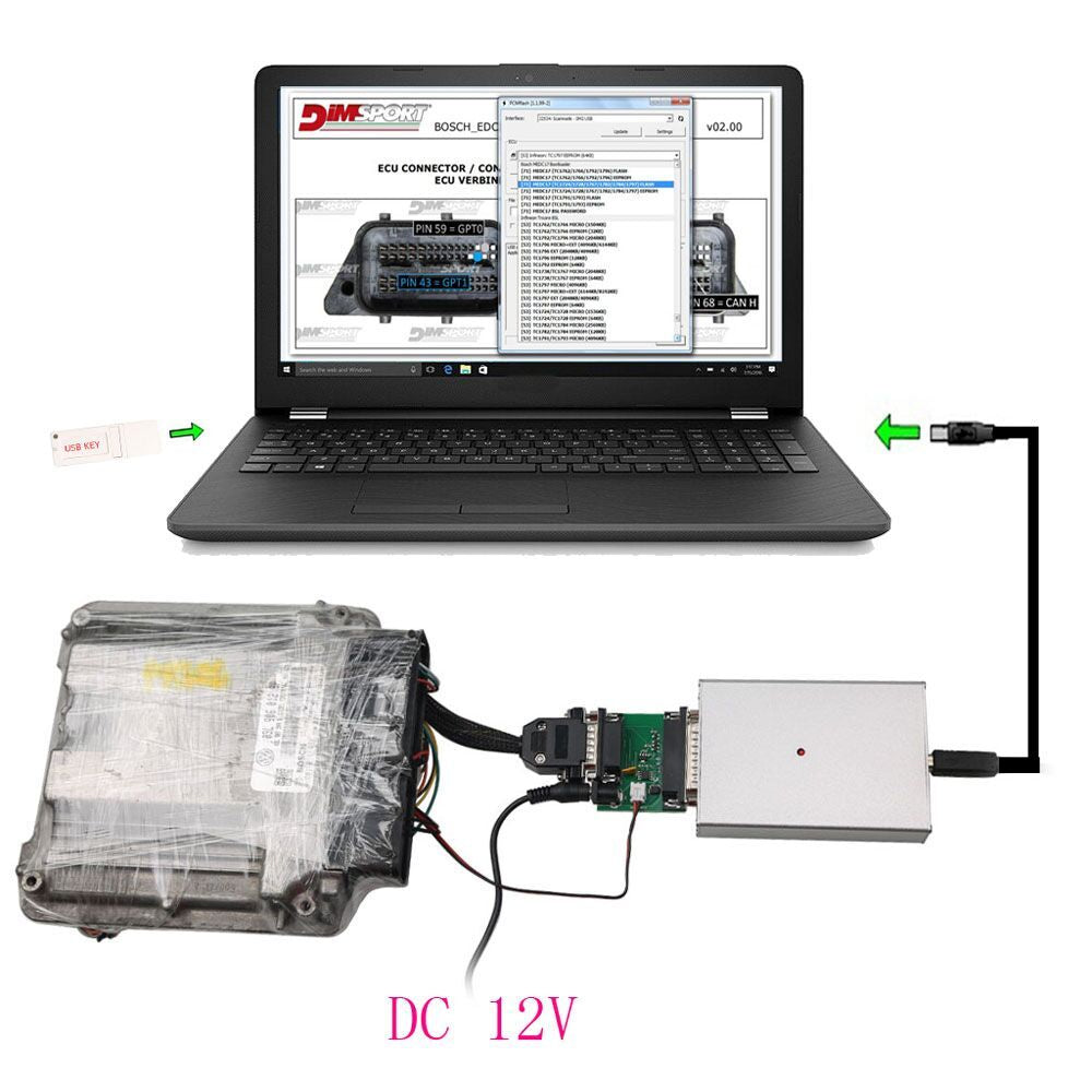 KTM BENCH Boot ECU Connection Show