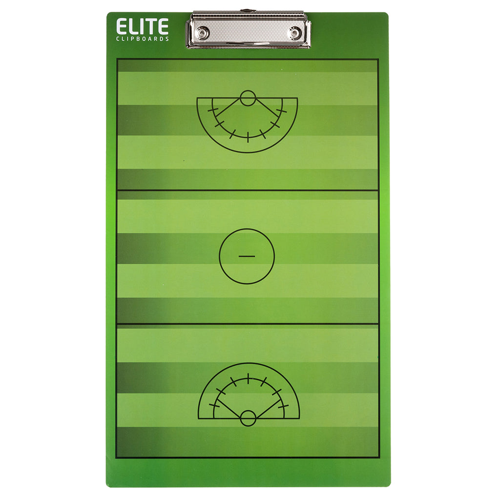 Elite Clipboards Double Sided Dry Erase Coaches Women's Lacrosse Marker Board 