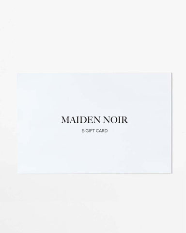 Maiden Noir - E-Gift Card 