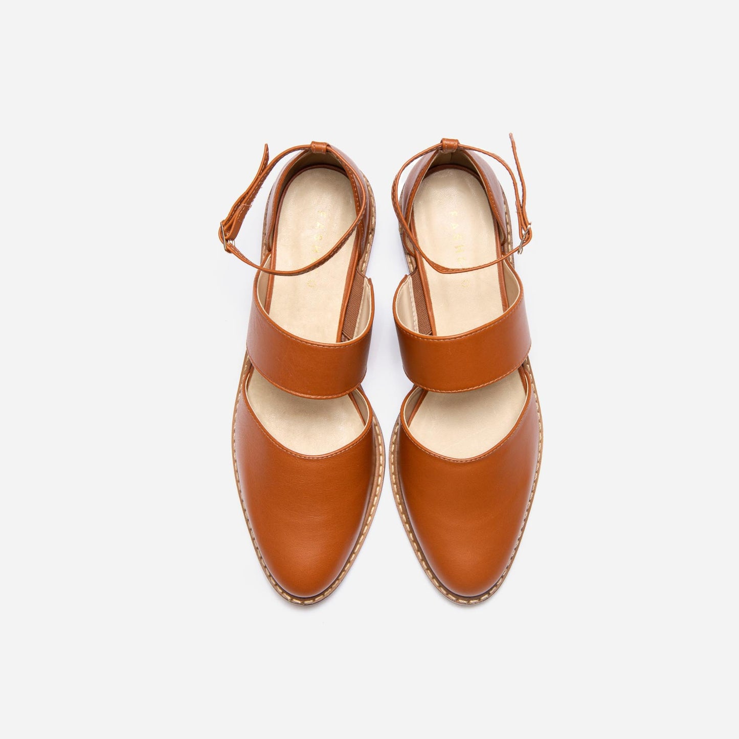 Sapato Glassy Caramel