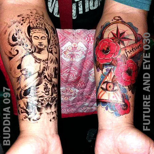 Buddha Temporary Tattoo 097 – Tintak Tattoo