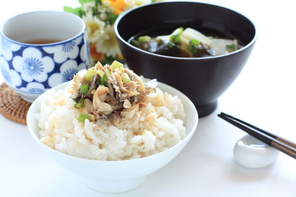 rijst en miso Japans servies