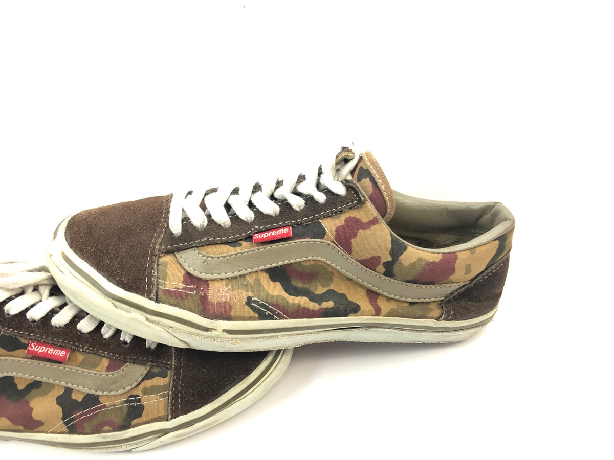 SUPREME X VANS 1996 OLD SKOOL CAMO 