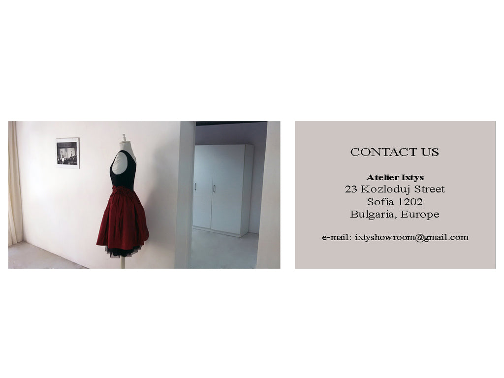 atelier ixtys dress dresses shop contact us