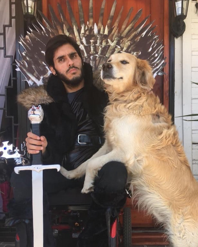 silla de ruedas game of thrones