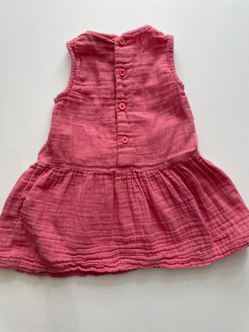 Pre-Loved Pink Dress 12-18 months from Little Green Radicals