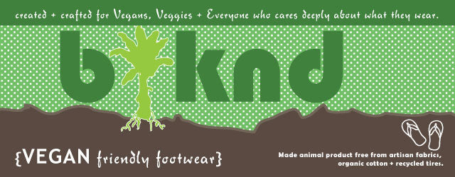 b*kind vegan soleRebels banner