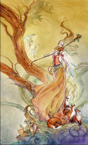 Page of Wands Shadowscapes