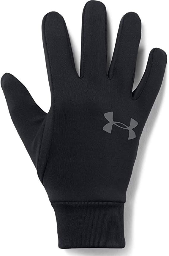 New Armour Men's Armour Liner 2.0 Gloves Mens Size Small Black PremierSports