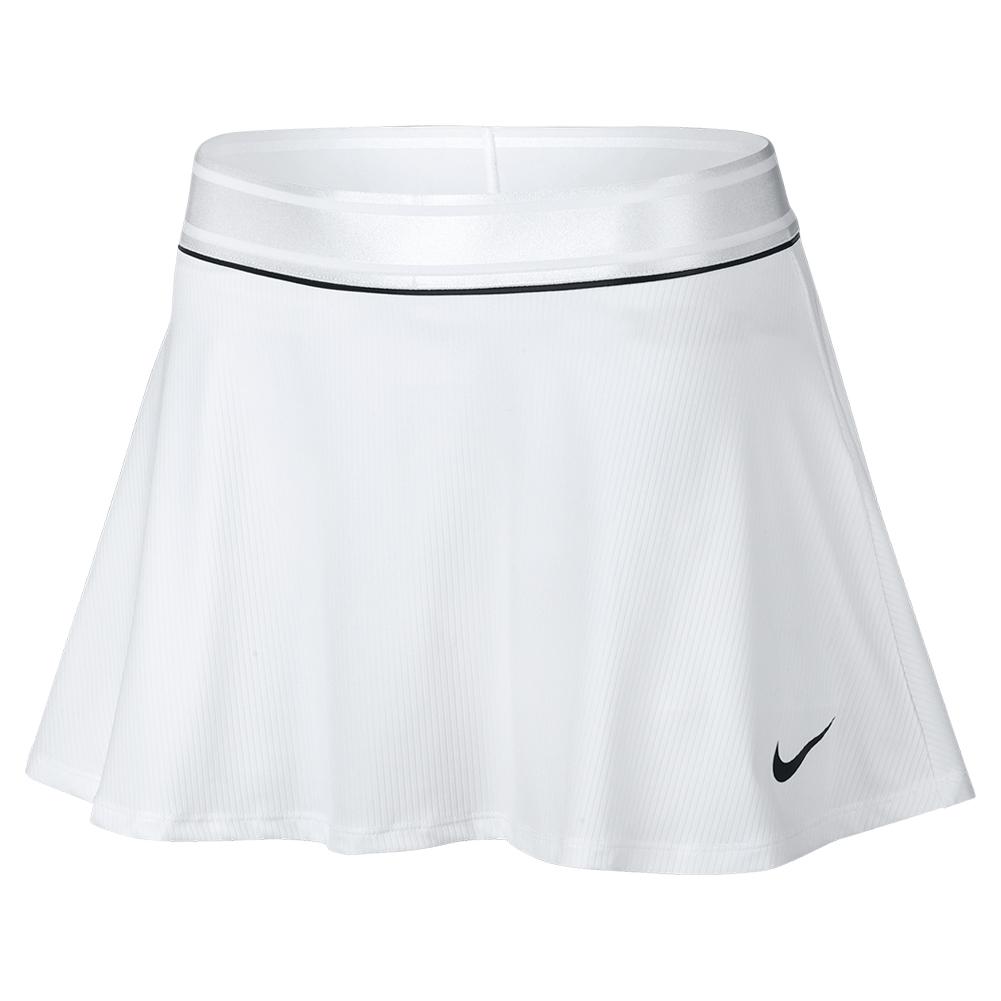 nike court victory tennis skirt white