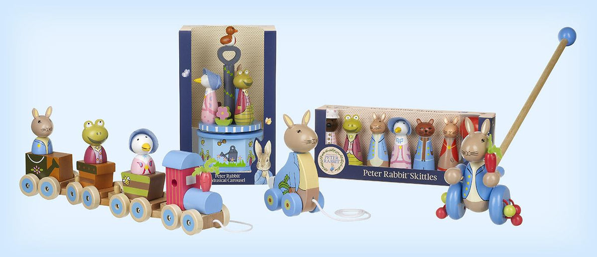 peter rabbit wooden toys