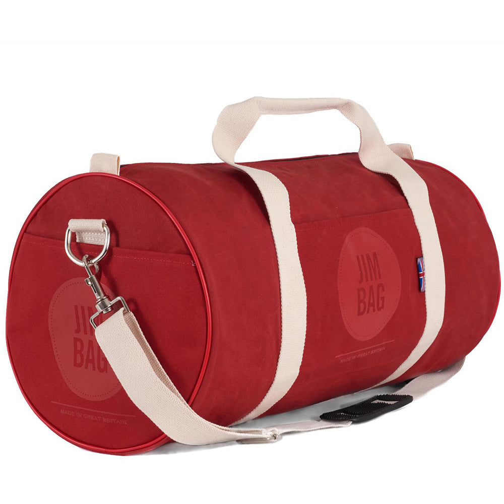 red holdall