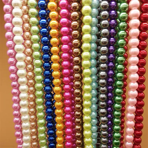 Coated Glass pearls