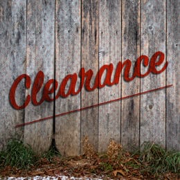 See what's on Clearance