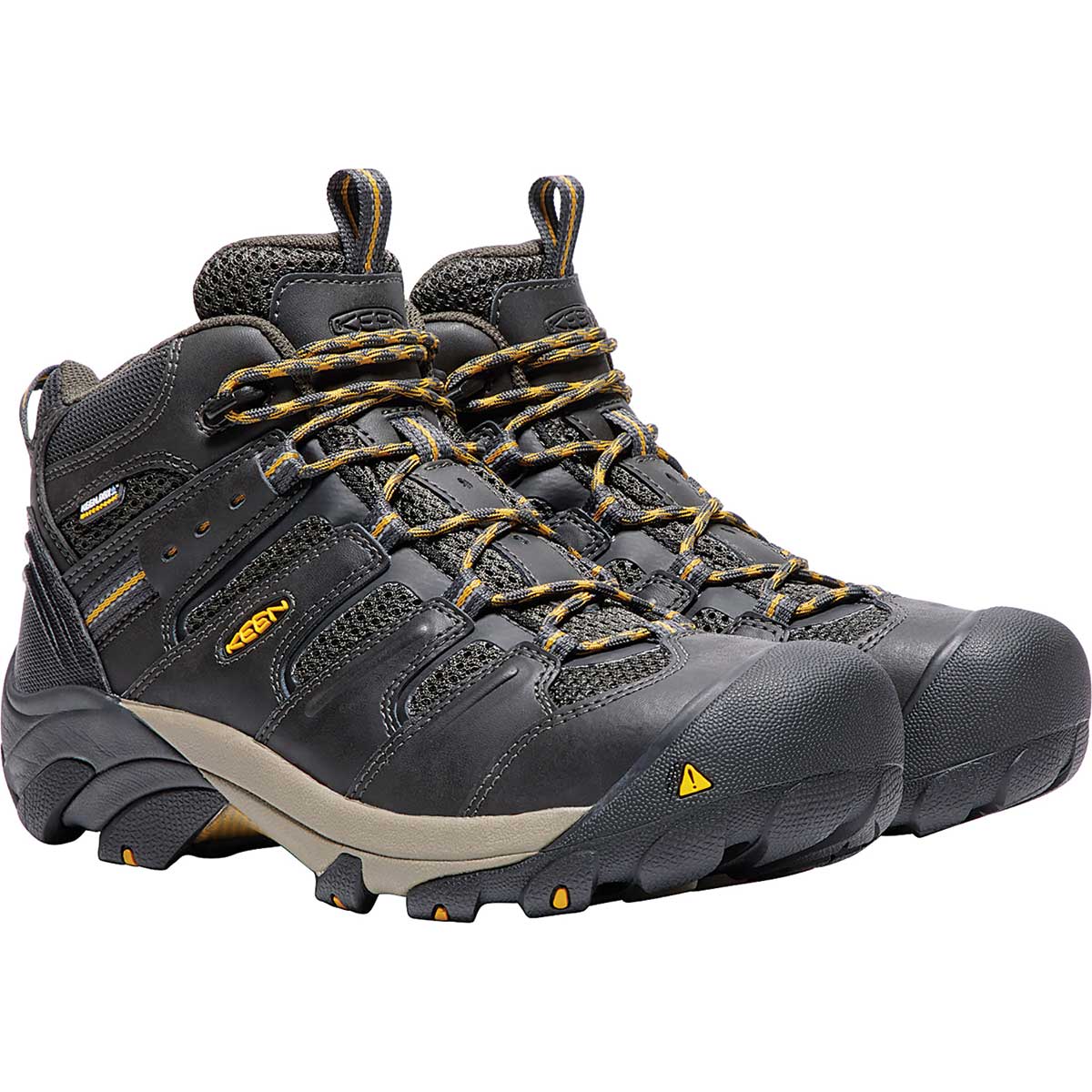 Keen Men's Lansing Mid Steel Toe Hiker 