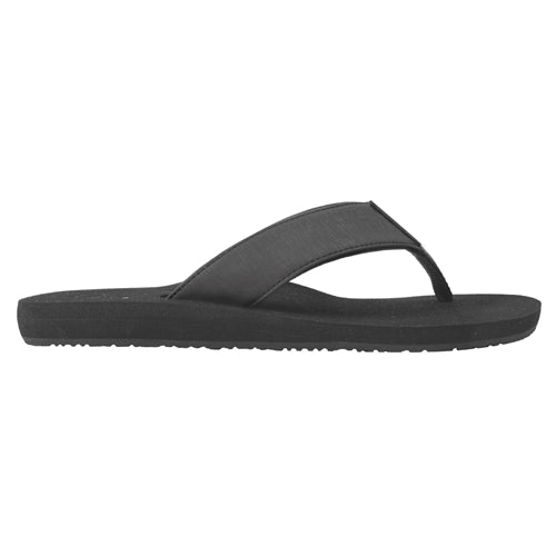 cobian black flip flops