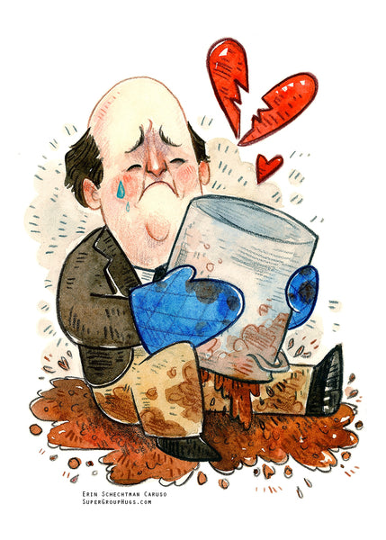 Super Group Hugs - Erin Schechtman Caruso "Kevin's Famous Chili HUG" Print