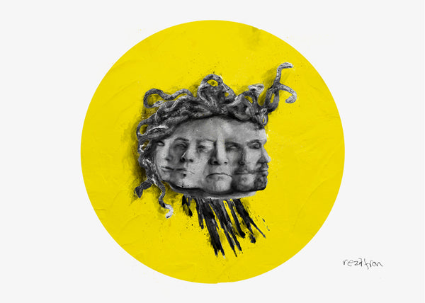 Rezatron "The Gang Goes Medusa" Print