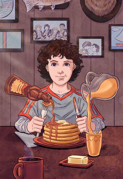 Tom Valente "Breakfast with the Hoppers" Print