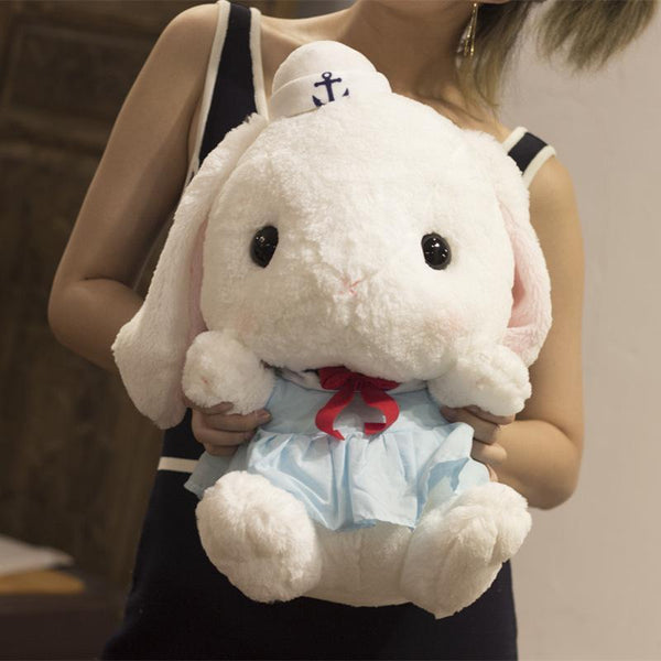 big stuffed rabbit