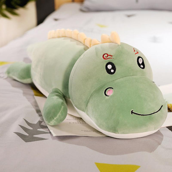 dinosaur plush pillow