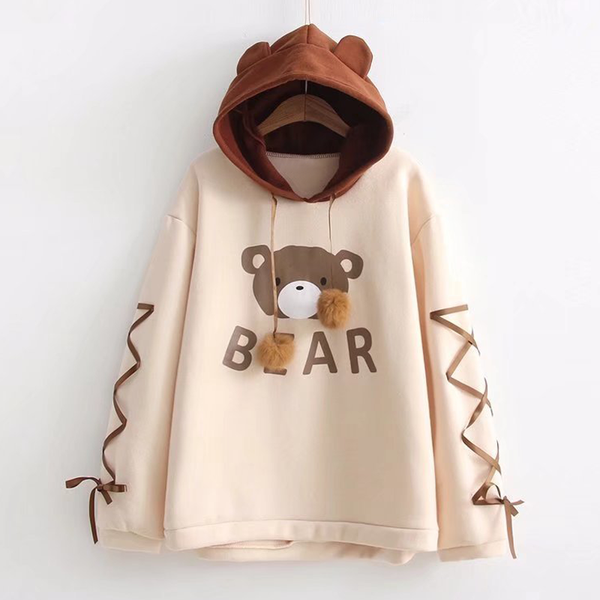 bear hoodie