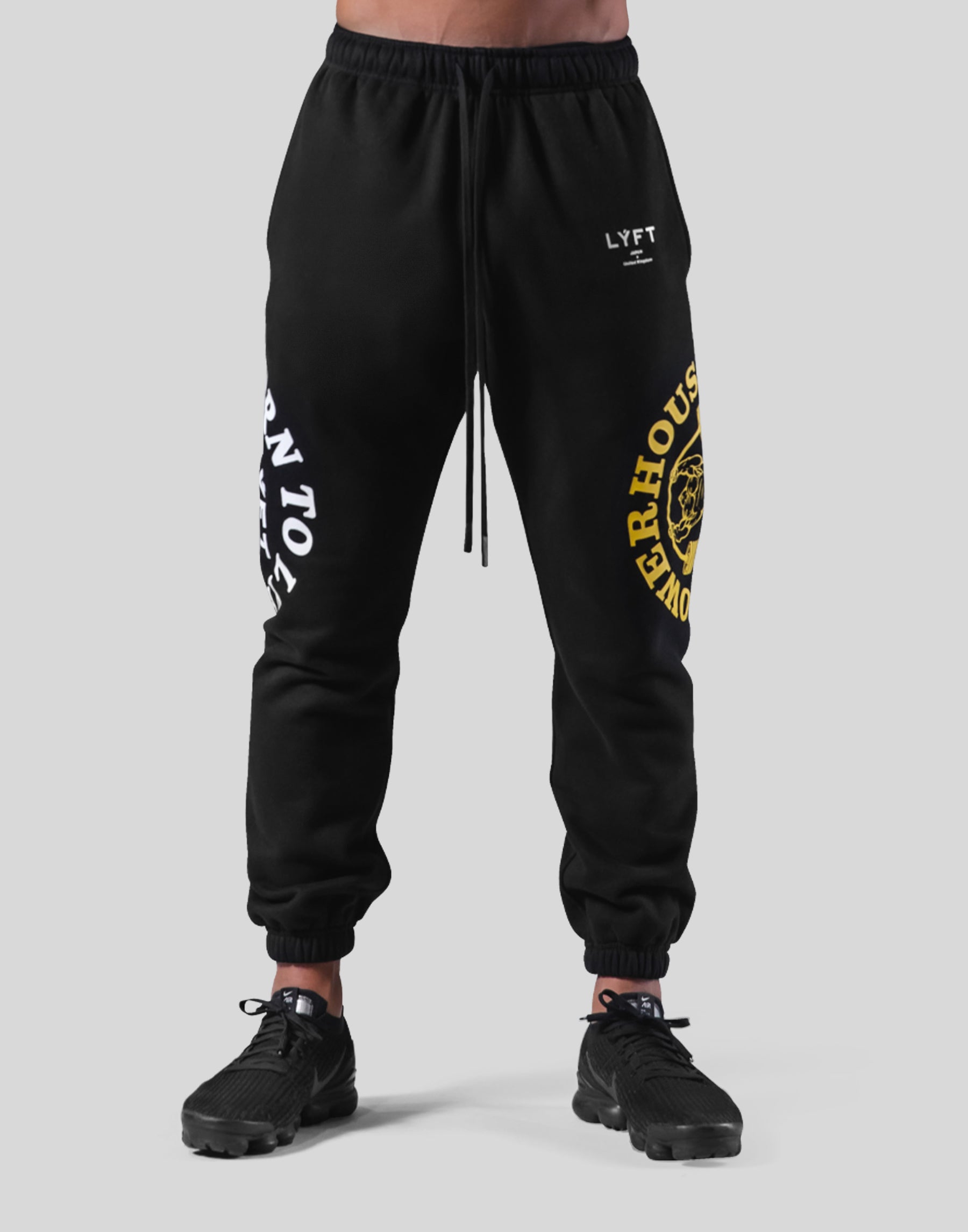 LÝFT × Power House Gym Logo Sweat Pants - Black