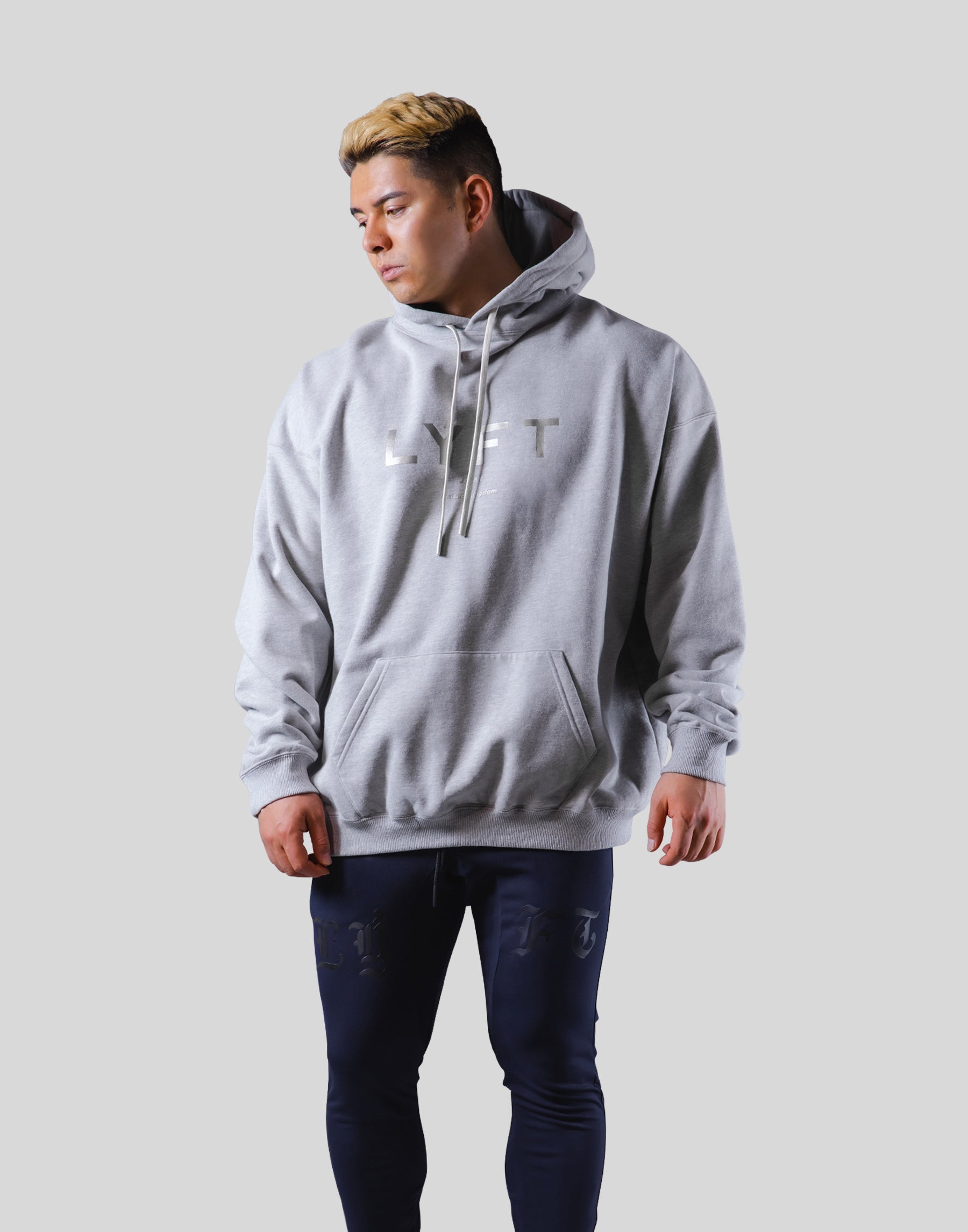 LYFT MIXED FLAG HOODIE - BLK GRY L 新品未開封 neuroid.uprrp.edu