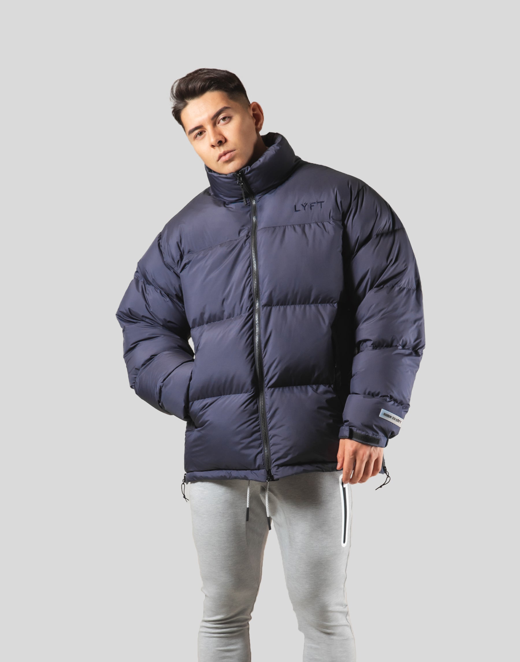 日/祝も発送 LYFT GENUINE DOWN JACKET 2 - GRY L 新品未開封