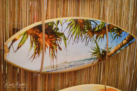 Surfboard Mounted Print