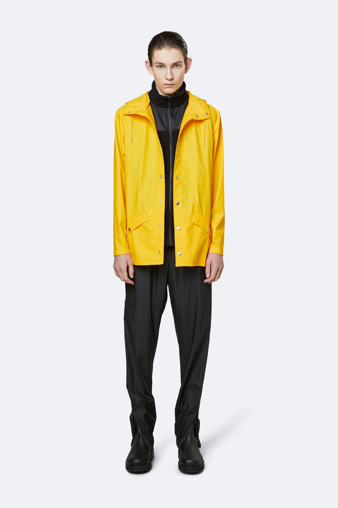 short yellow jacket