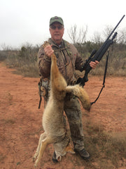 Gary hunting in Big Spring, TX