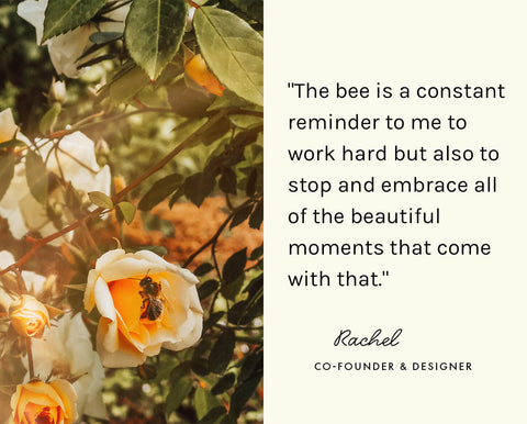 Quote by Rachel the co-founder and designer of Air and Anchor