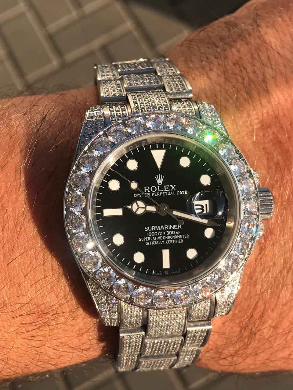submariner iced out