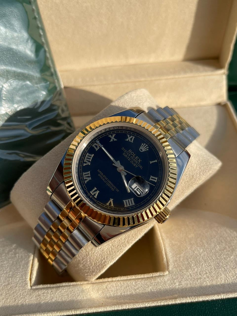 bicolor datejust