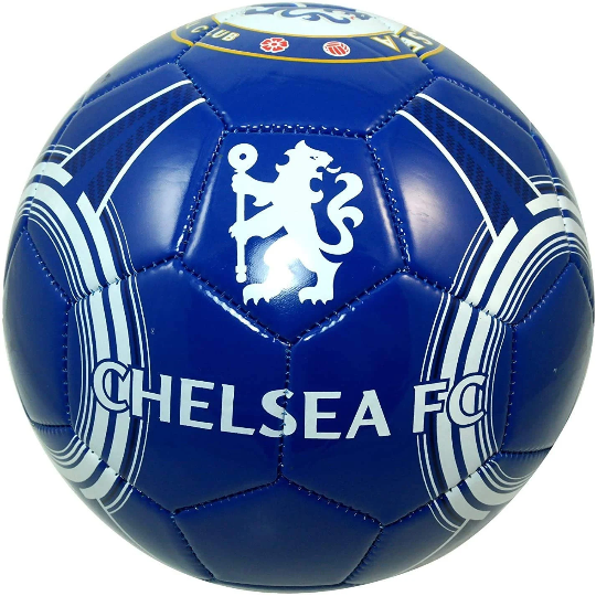 Size 5 Chelsea FC Official Supporter Football Soccer Ball White/Blue 